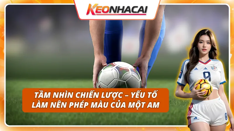 Tầm nhìn và chiến lược của một AM trong bóng đá đẳng cấp