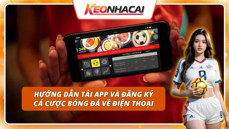 Cá cược bóng đá có app di động không – Hướng dẫn tải chi tiết