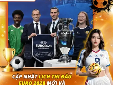 Cập Nhật Lịch Thi Đấu EURO 2028 Mới Và Đầy Đủ Nhất 